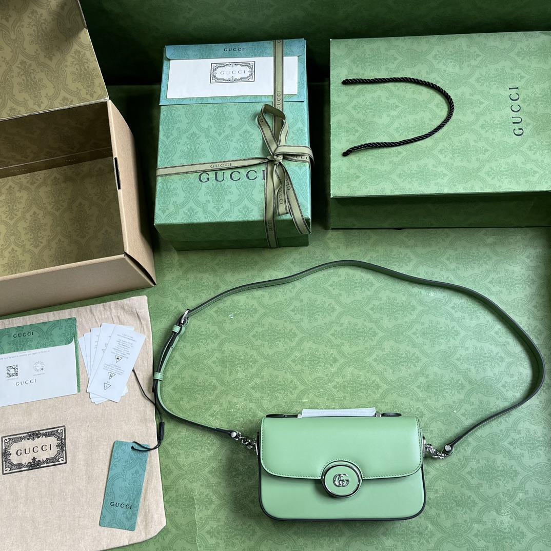 Gucci Petite GG Mini Shoulder Bag (21-10-5cm) - 