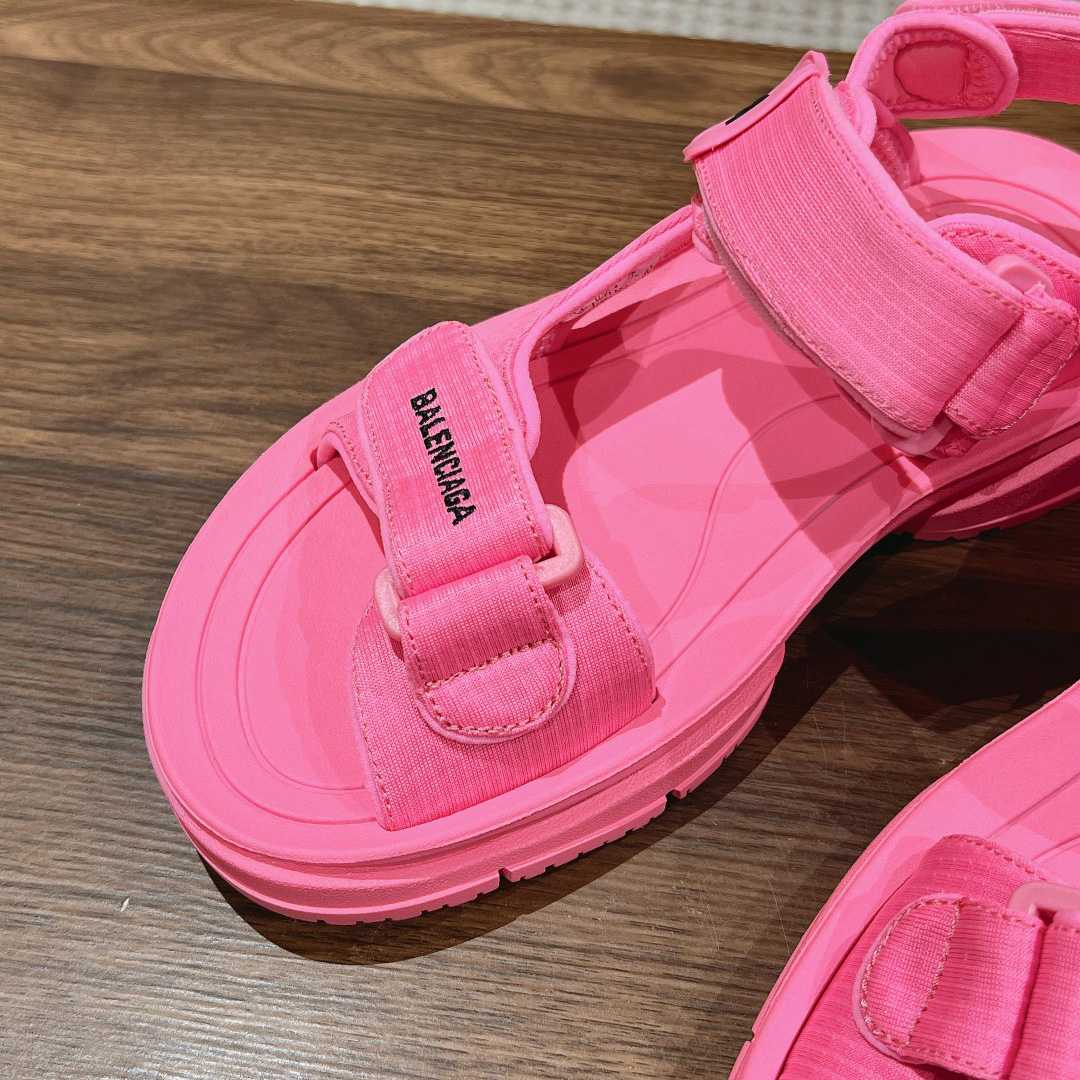 Balenciaga Women's Tourist Sandal In Pink - PerfectKickZ