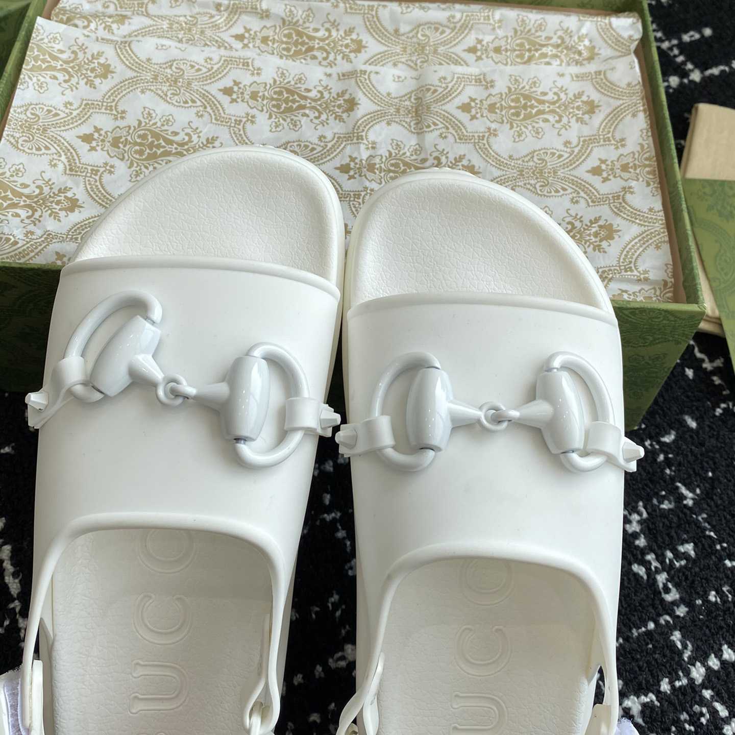 Gucci Horsebit Flatform Sandal - PerfectKickZ