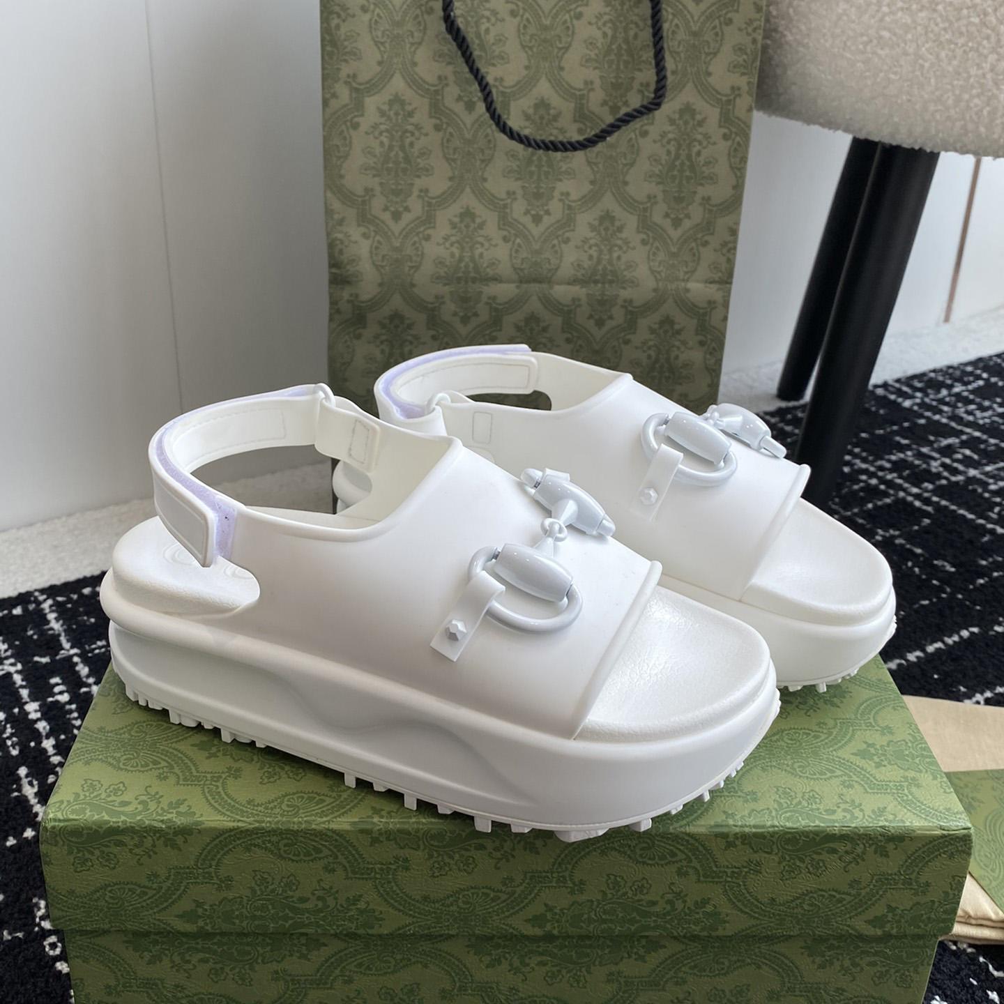 Gucci Horsebit Flatform Sandal - PerfectKickZ