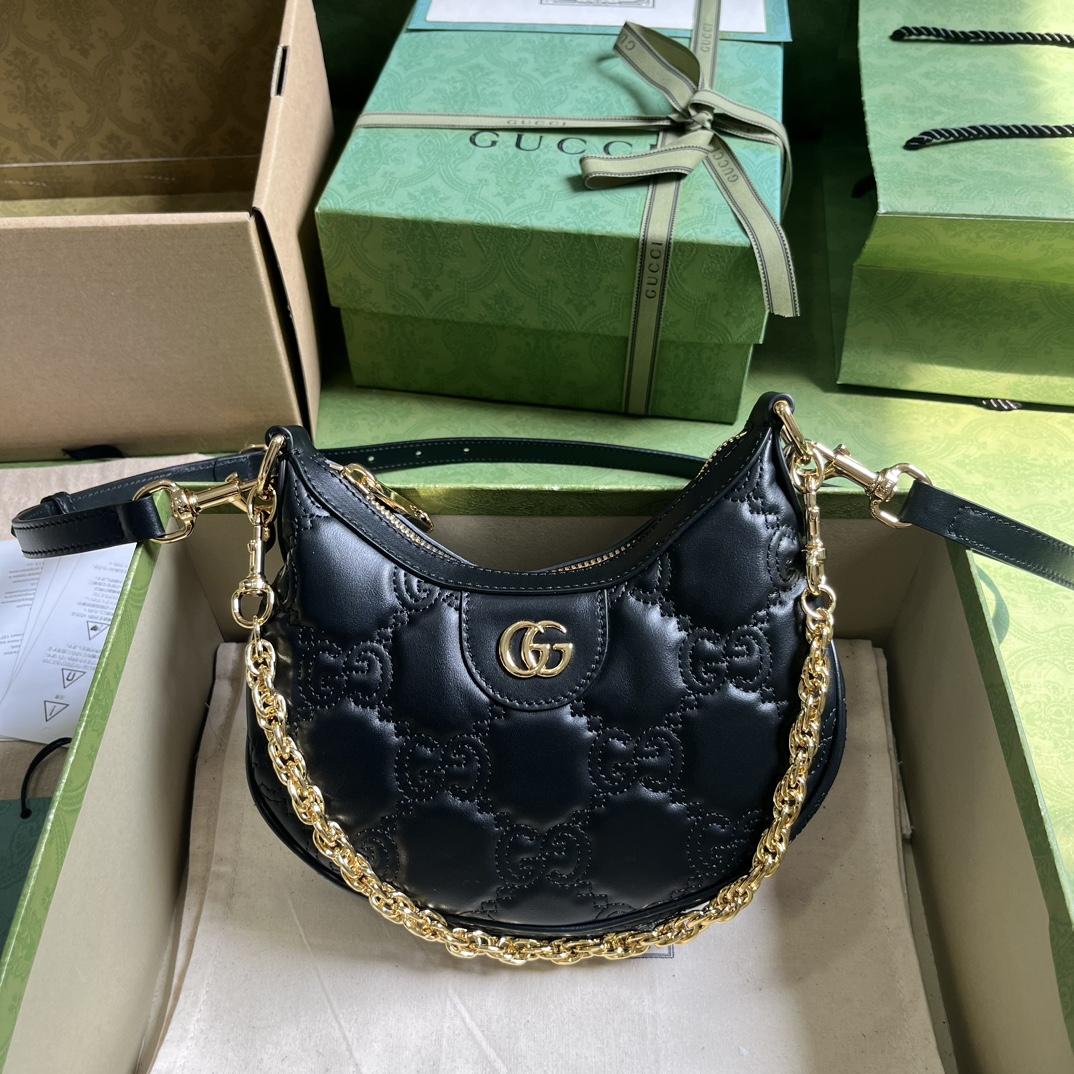 Gucci GG Matelasse Mini Bag(21x 14x 6cm) - PerfectKickZ