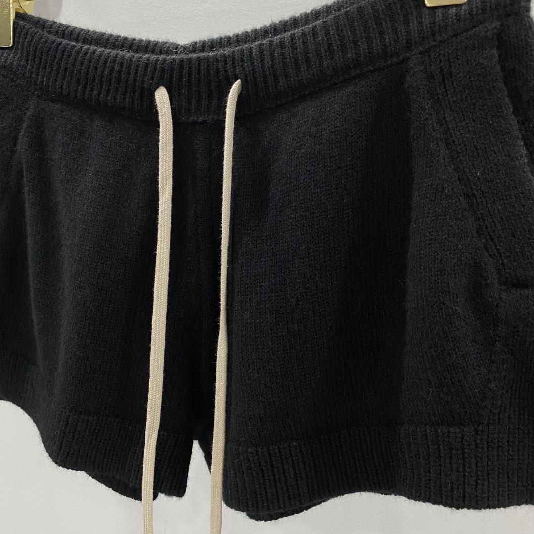 Rick Owens Shorts Knitted Pants  - PerfectKickZ
