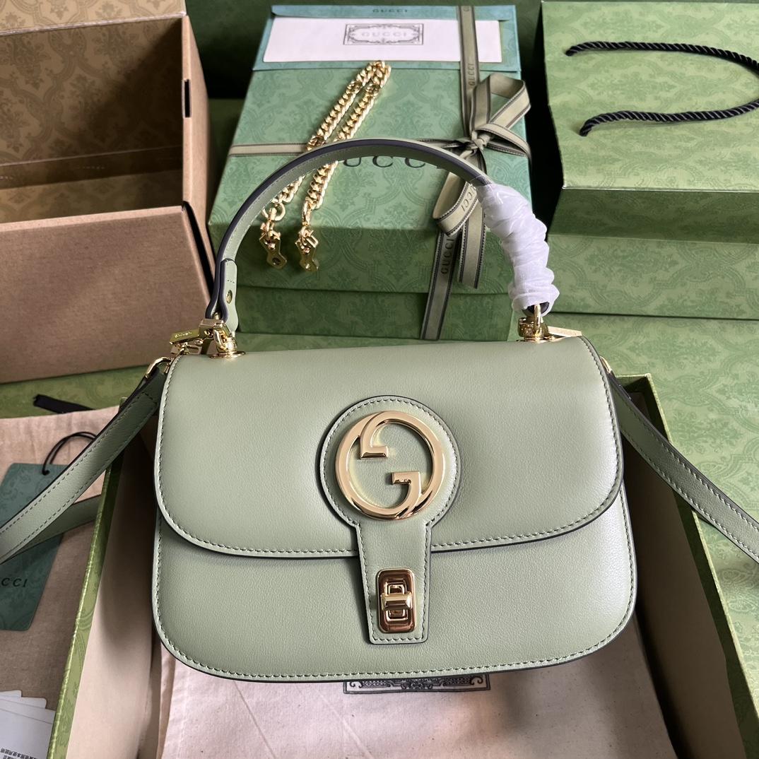 Gucci Blondie Top-Handle Bag(23-15-11cm) - PerfectKickZ