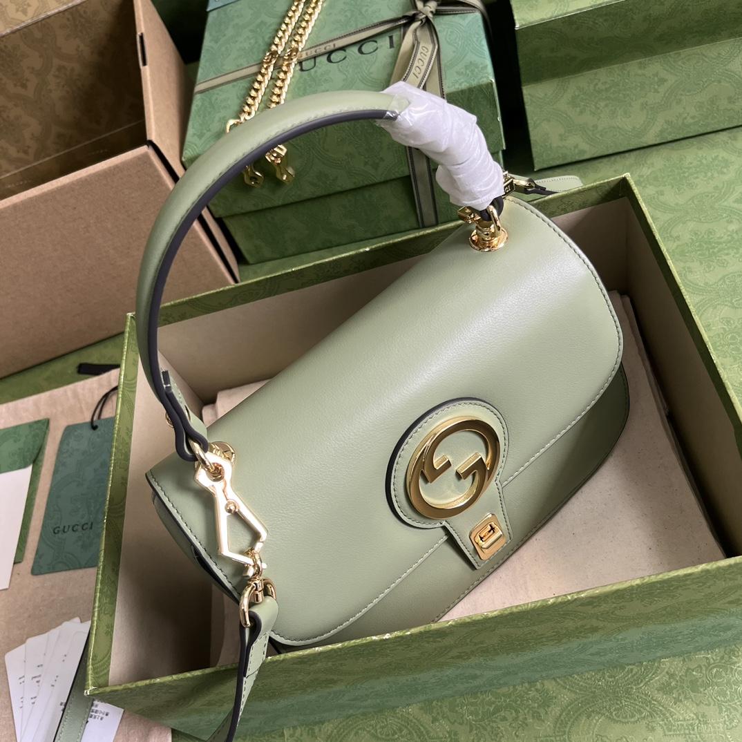 Gucci Blondie Top-Handle Bag(23-15-11cm) - 