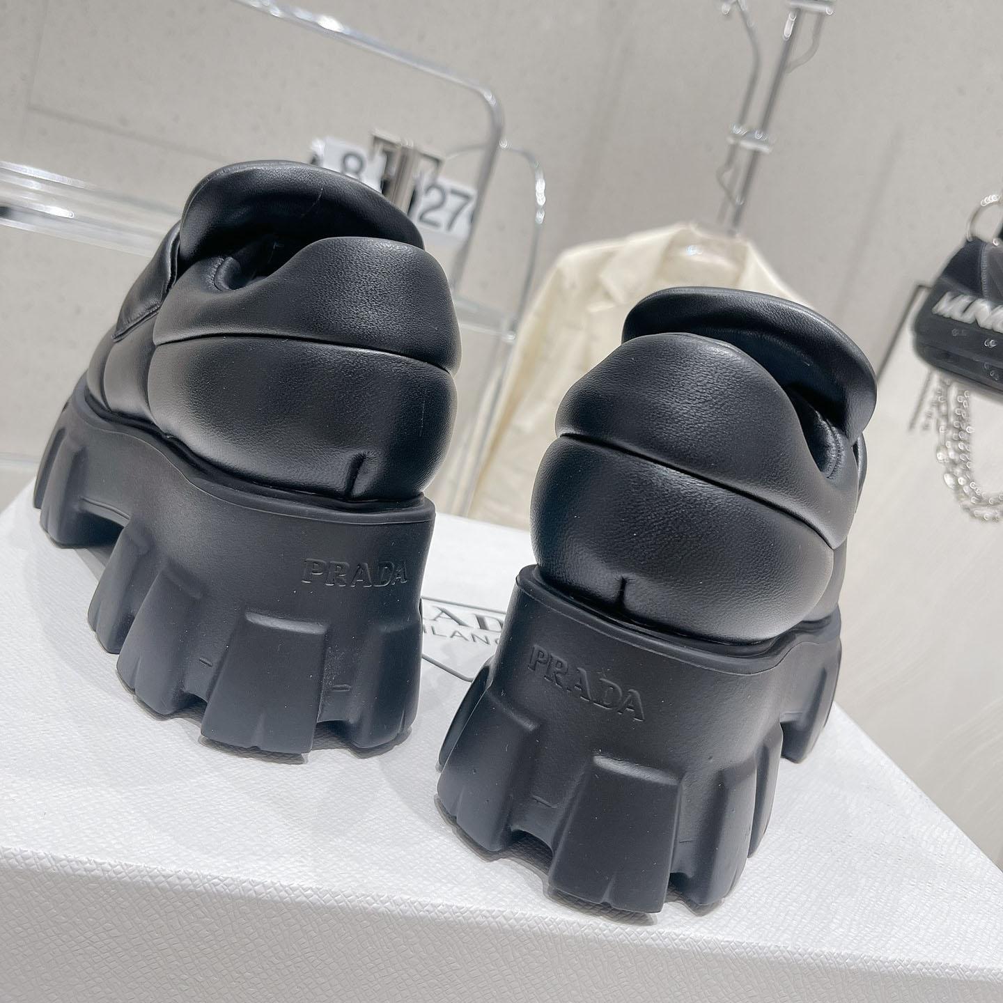 Prada Soft padded Nappa Leather Loafers - PerfectKickZ