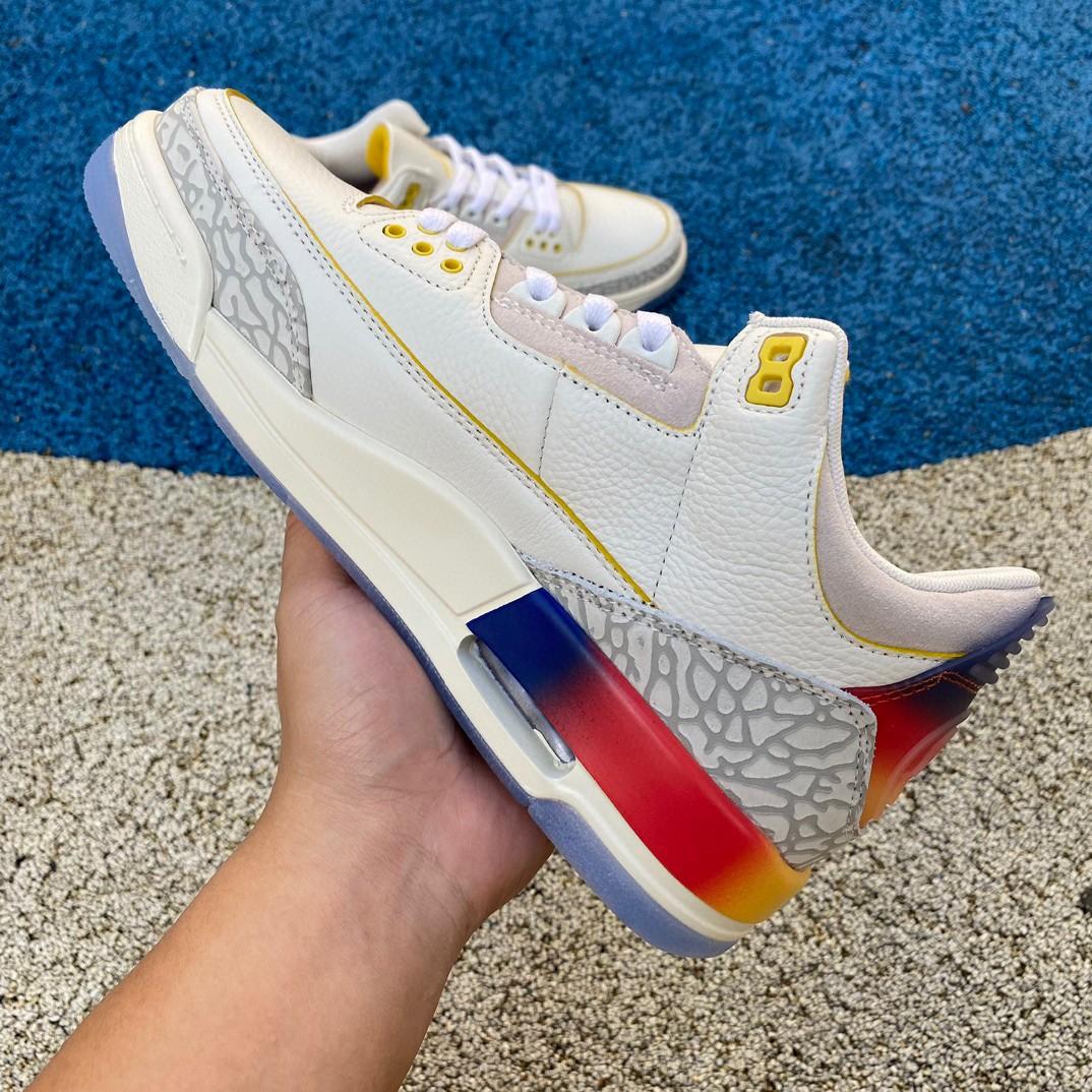 J Balvin x Air Jordan 3  Basketball Shoes   FN0344-901 - PerfectKickZ