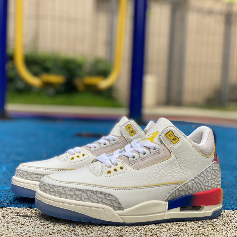 J Balvin x Air Jordan 3  Basketball Shoes   FN0344-901 - PerfectKickZ