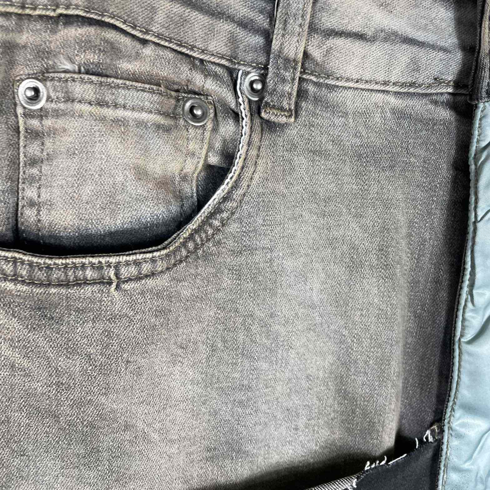 Rick Owens Asymmetric Patchwork Flared Jeans - PerfectKickZ