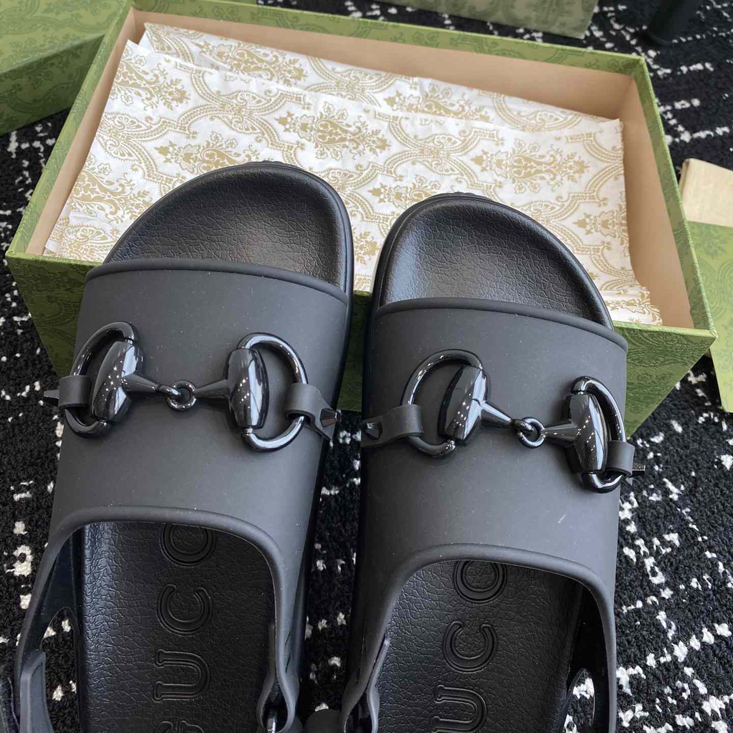 Gucci Horsebit Flatform Sandal - 