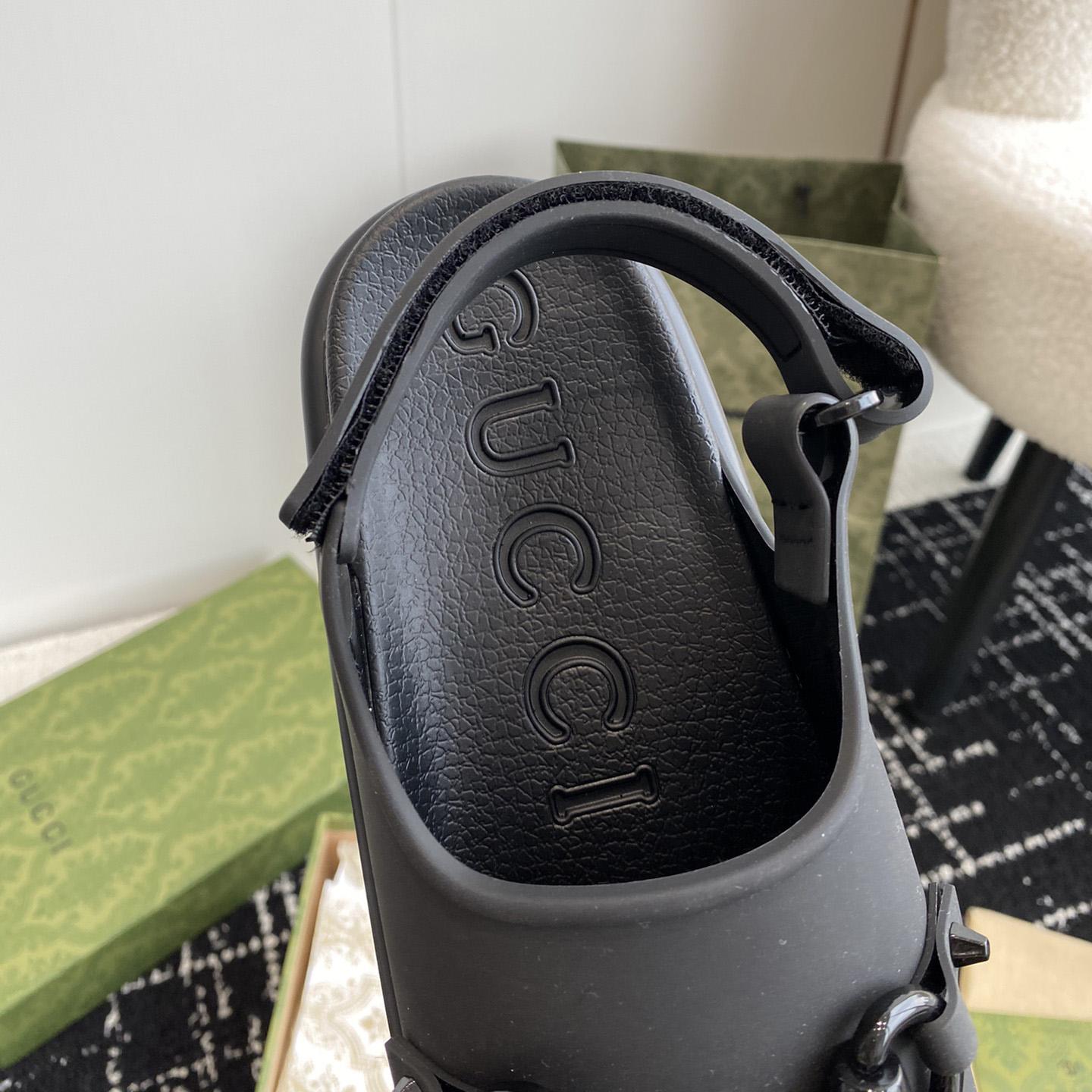 Gucci Horsebit Flatform Sandal - 