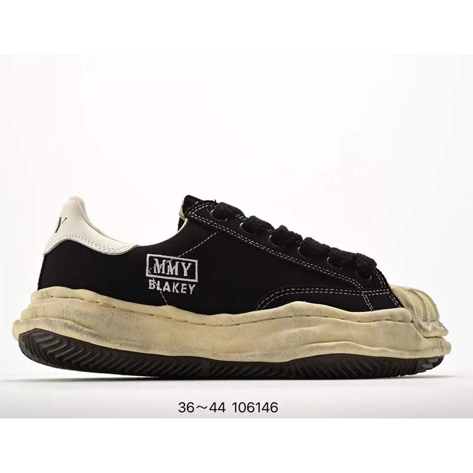 Maison Mihara Yasuhiro Original Sole Canvas Low Sneakers - PerfectKickZ