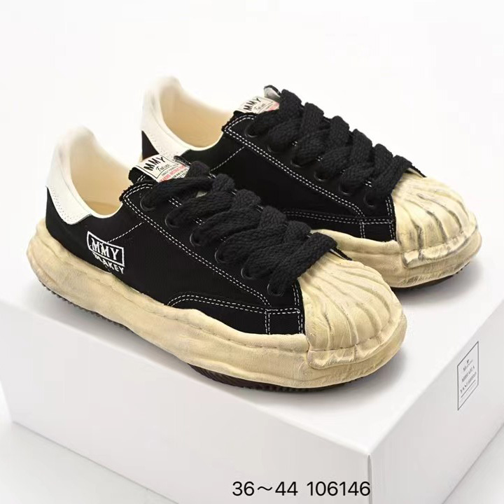 Maison Mihara Yasuhiro Original Sole Canvas Low Sneakers - PerfectKickZ