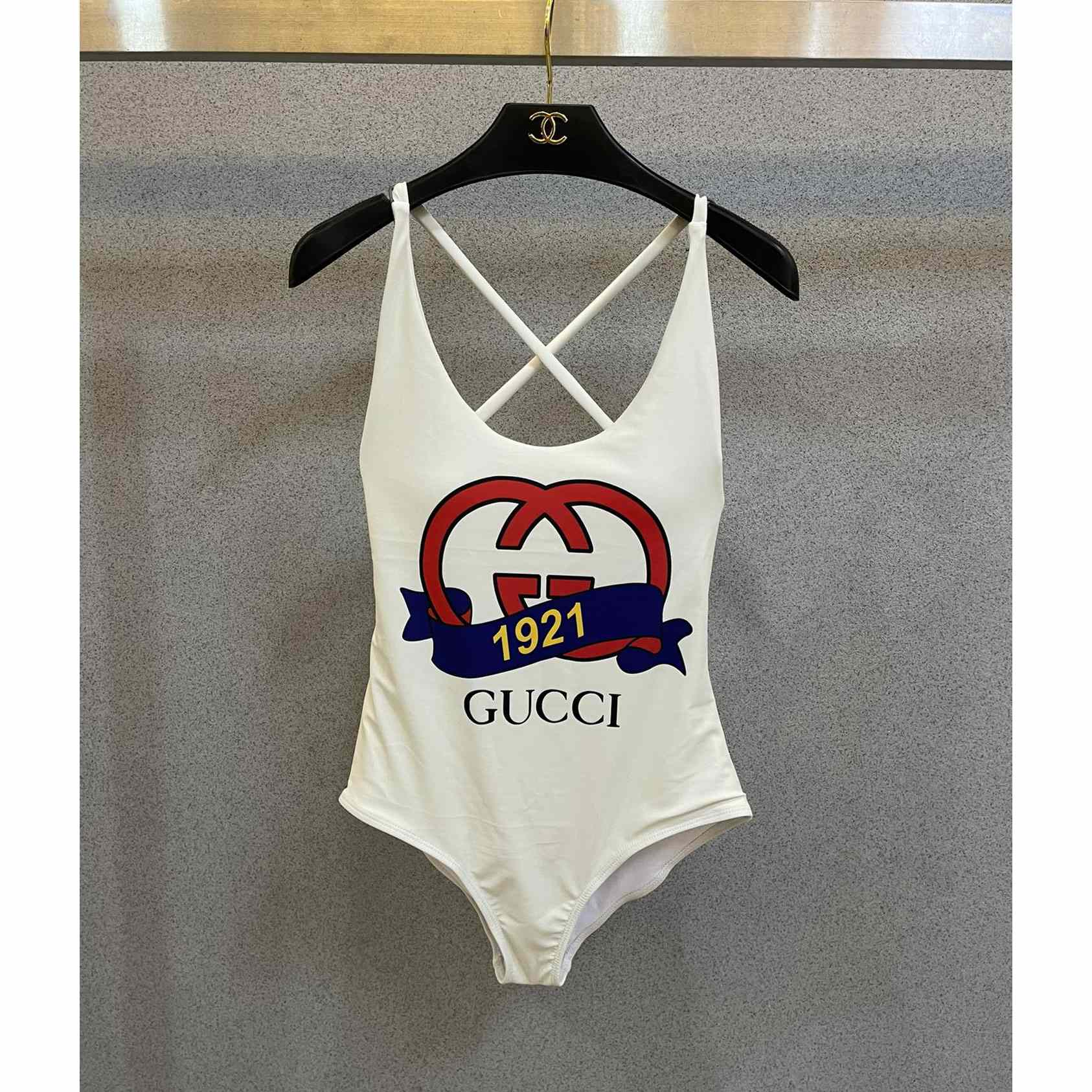Gucci Sparkling Jersey Swimsuit - PerfectKickZ