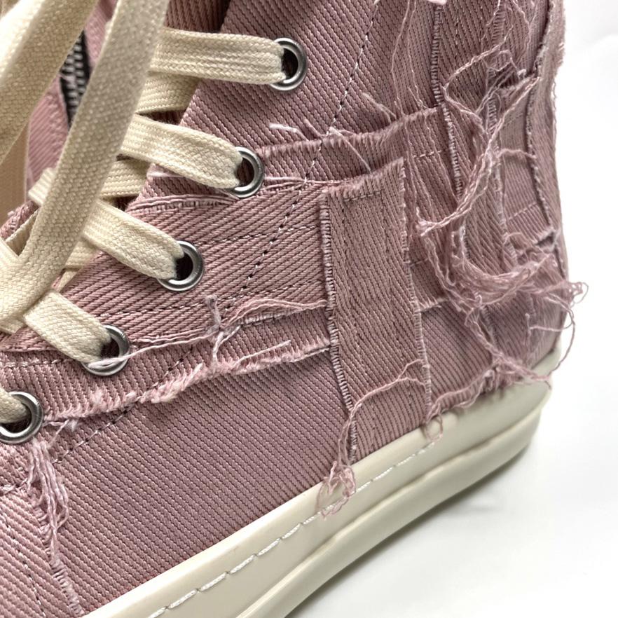 Rick Owens Drkshdw Pink Slash Sneakers - PerfectKickZ