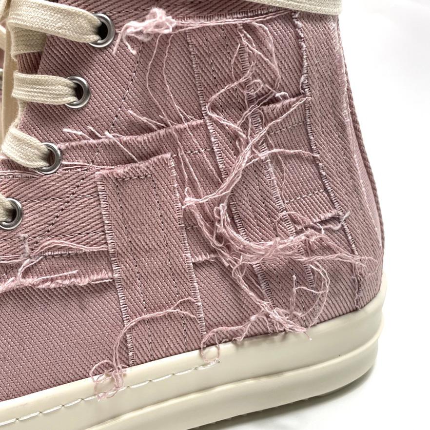 Rick Owens Drkshdw Pink Slash Sneakers - PerfectKickZ