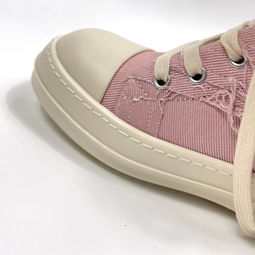 Rick Owens Drkshdw Pink Slash Sneakers - PerfectKickZ