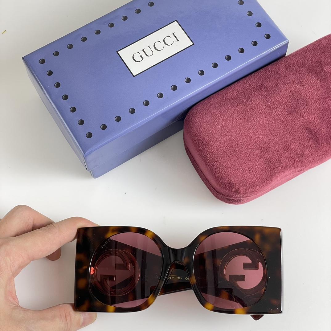 Gucci Square-Frame Sunglasses    GG1255 - PerfectKickZ