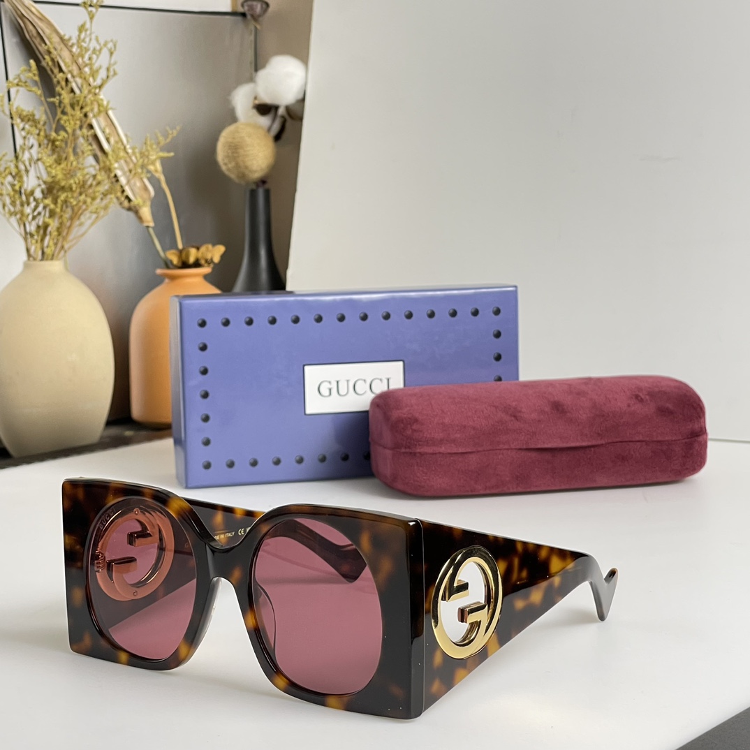 Gucci Square-Frame Sunglasses    GG1255 - PerfectKickZ
