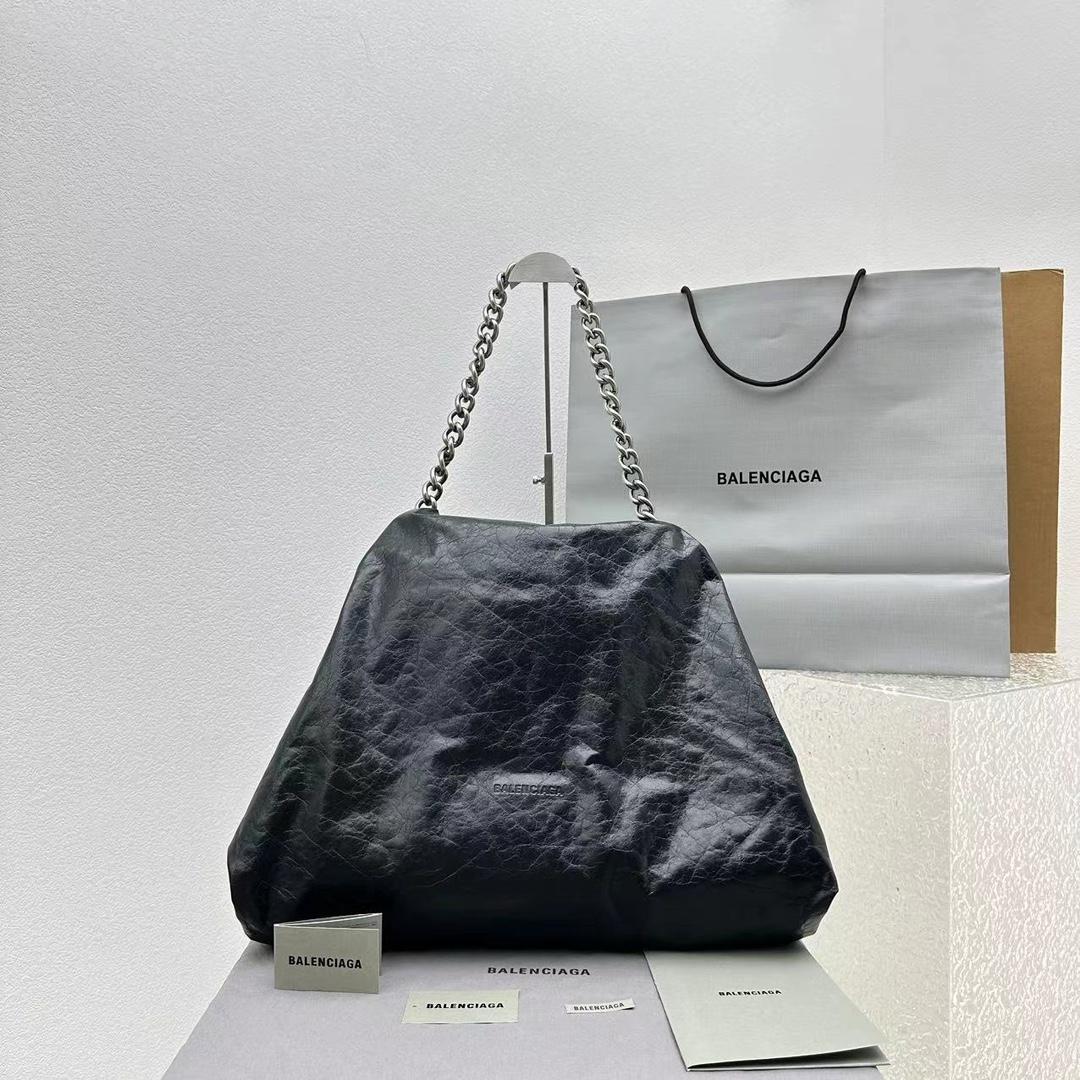 Balenciaga Puffer Large Bag In Black - PerfectKickZ