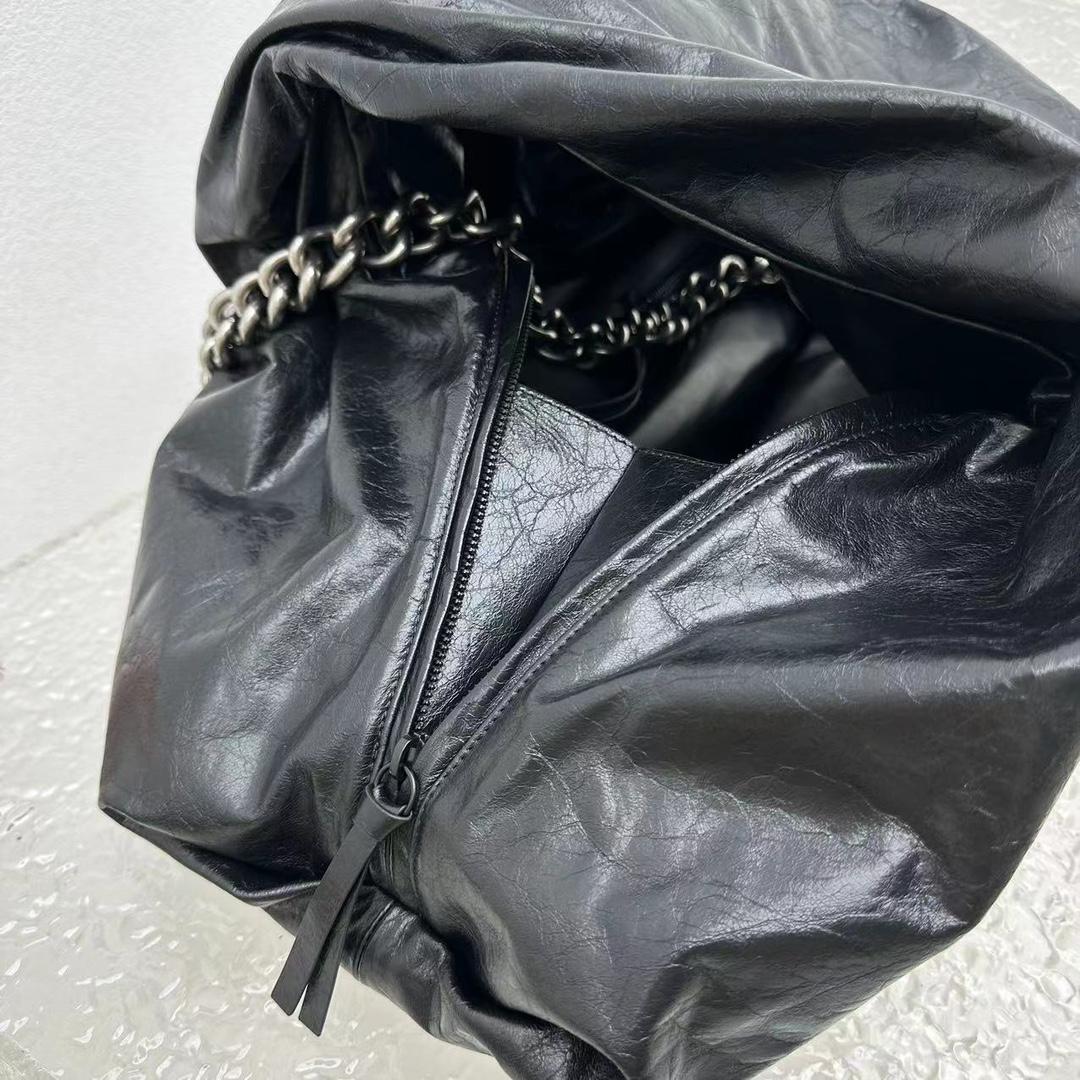 Balenciaga Puffer Large Bag In Black - PerfectKickZ