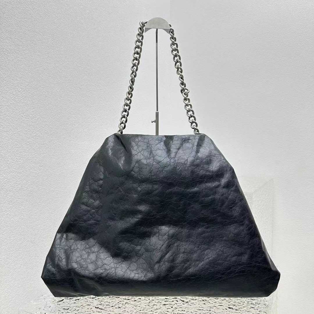 Balenciaga Puffer Large Bag In Black - PerfectKickZ