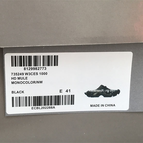 Balenciaga HD Mule In Black  - PerfectKickZ
