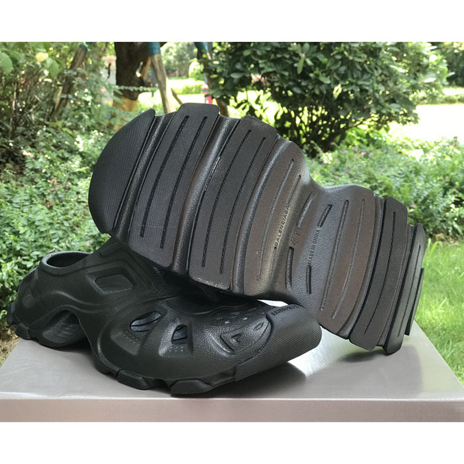 Balenciaga HD Mule In Black  - PerfectKickZ