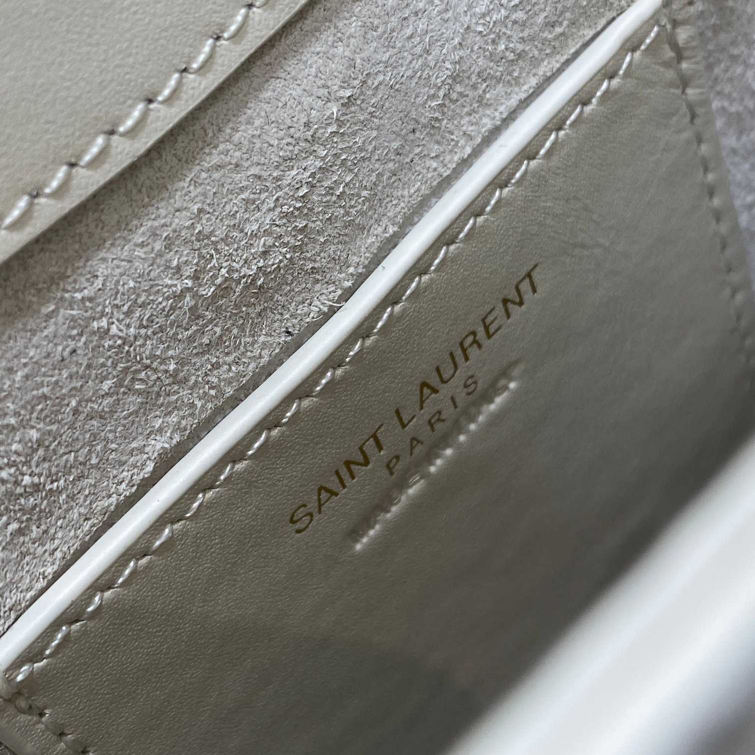 Saint Laurent Le 5 À 7 Mini Vertical In Shiny Leather - PerfectKickZ