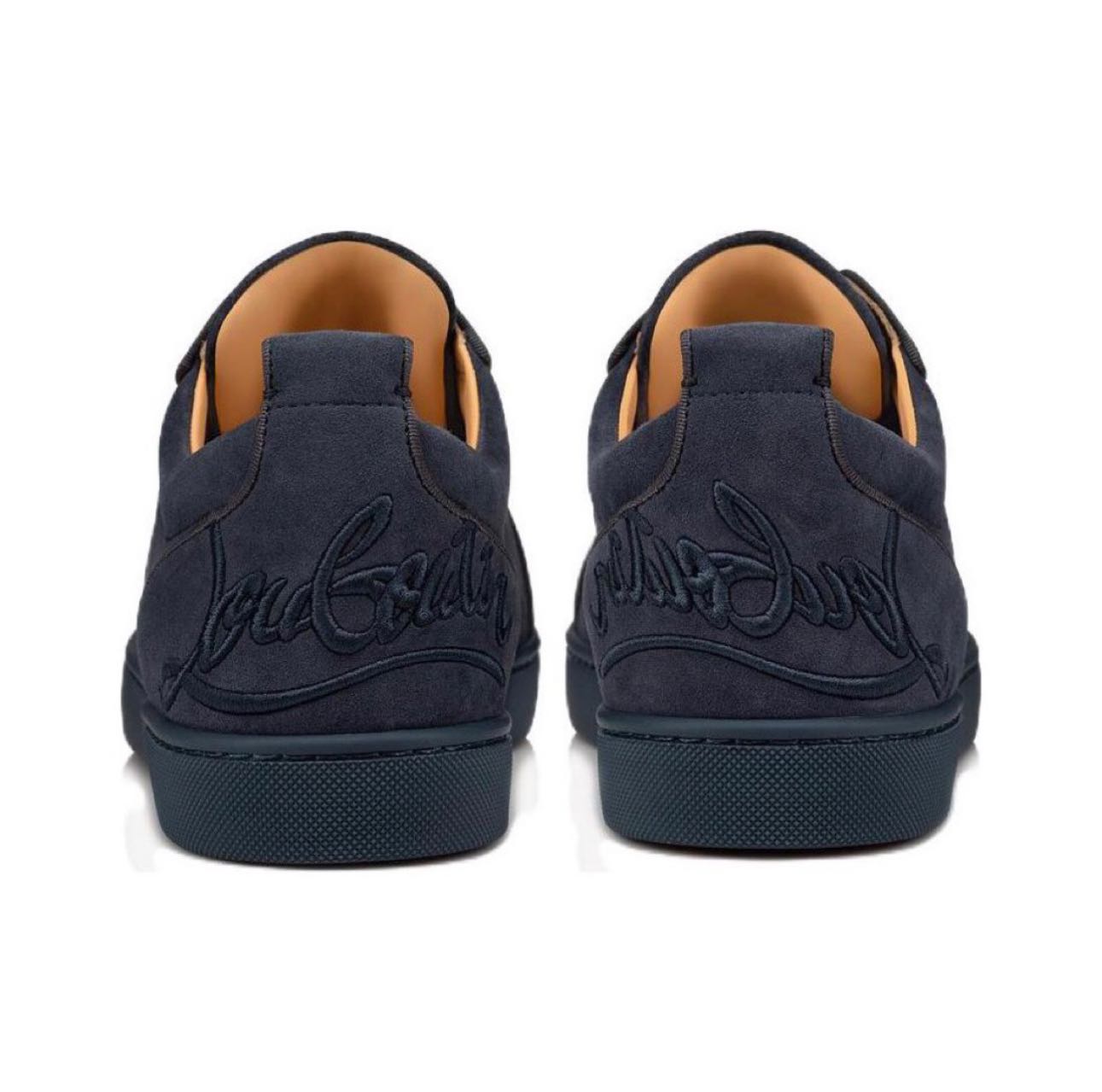 Christian Louboutin Fun Louis Junior Sneakers In Black - PerfectKickZ