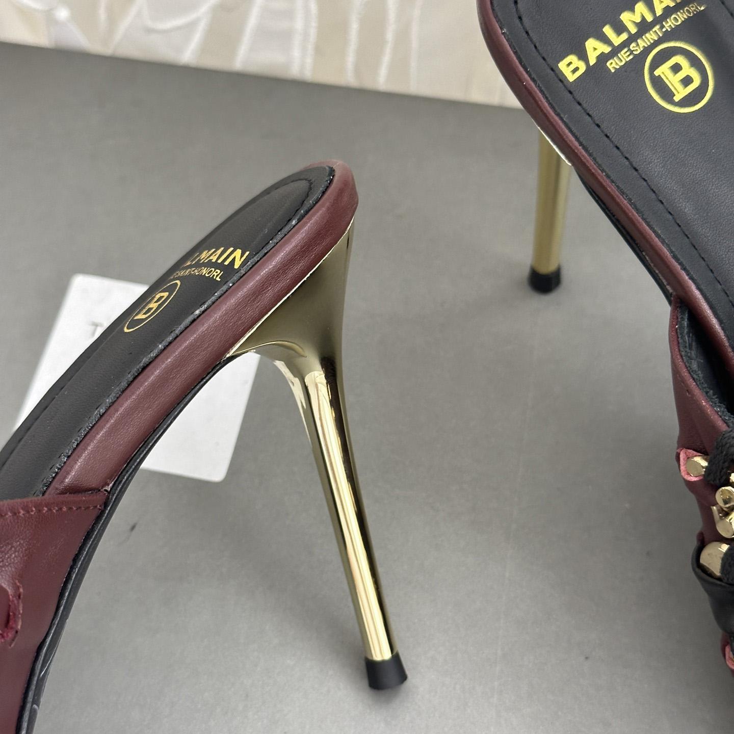 Balmain Chain-link Detail 110mm Pumps - PerfectKickZ