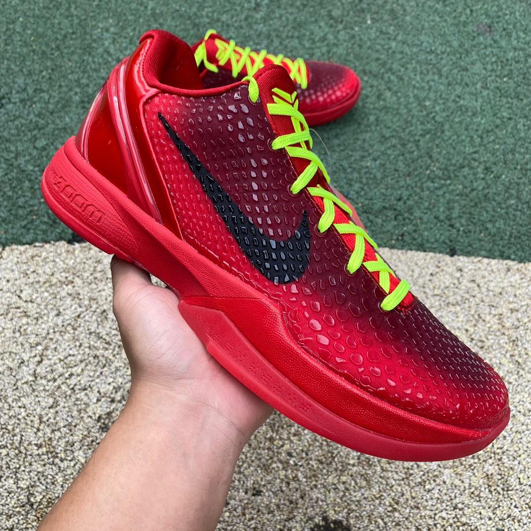 Nike Kobe 6 Protro “Reverse Grinch” Sneakers         FV4921-600 - PerfectKickZ