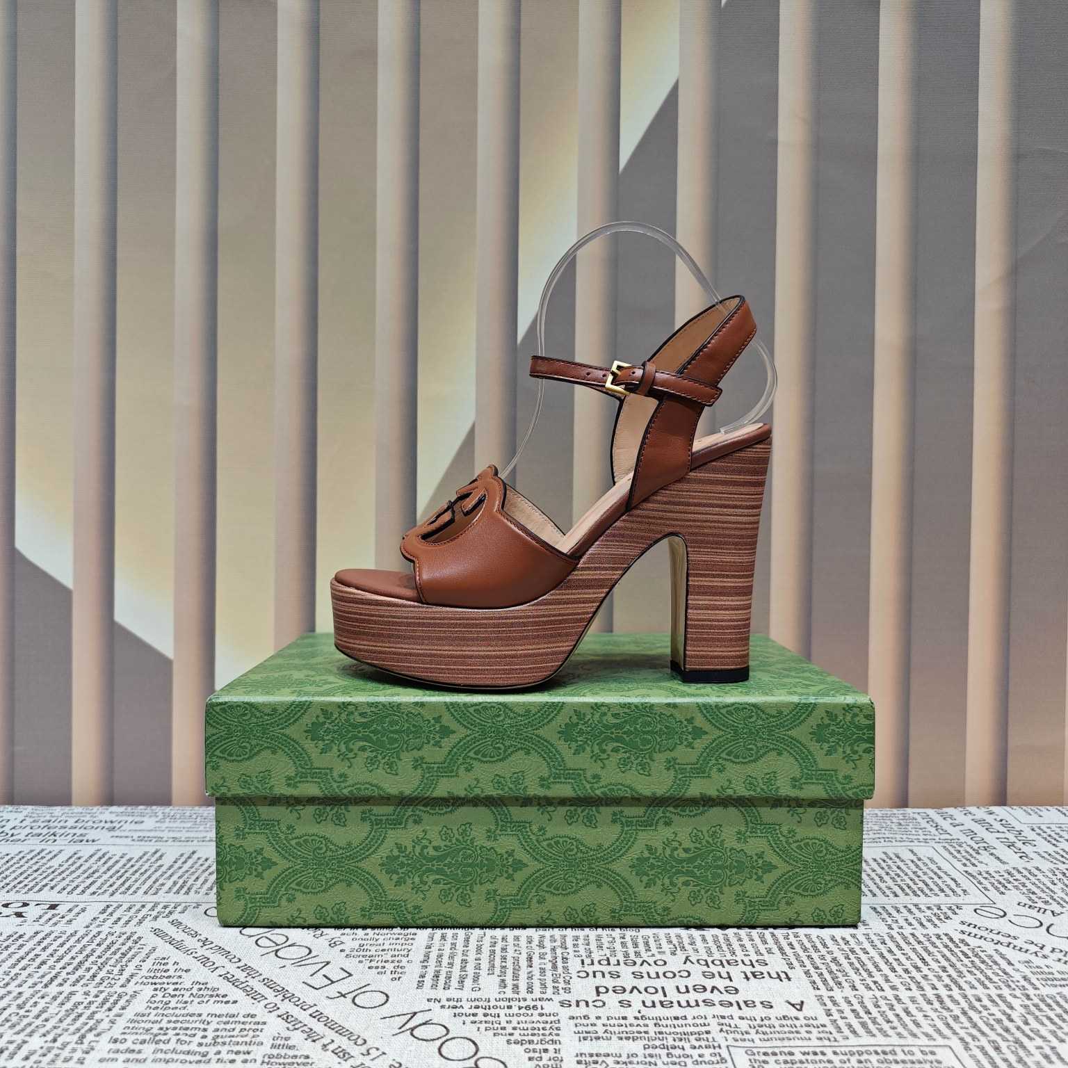 Gucci Women's Interlocking G Studs Sandal - PerfectKickZ