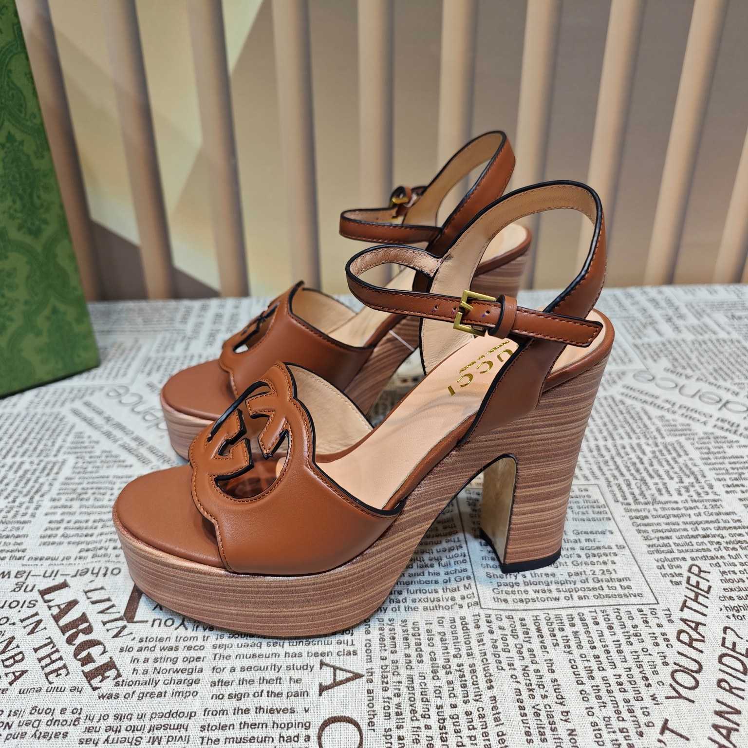 Gucci Women's Interlocking G Studs Sandal - PerfectKickZ