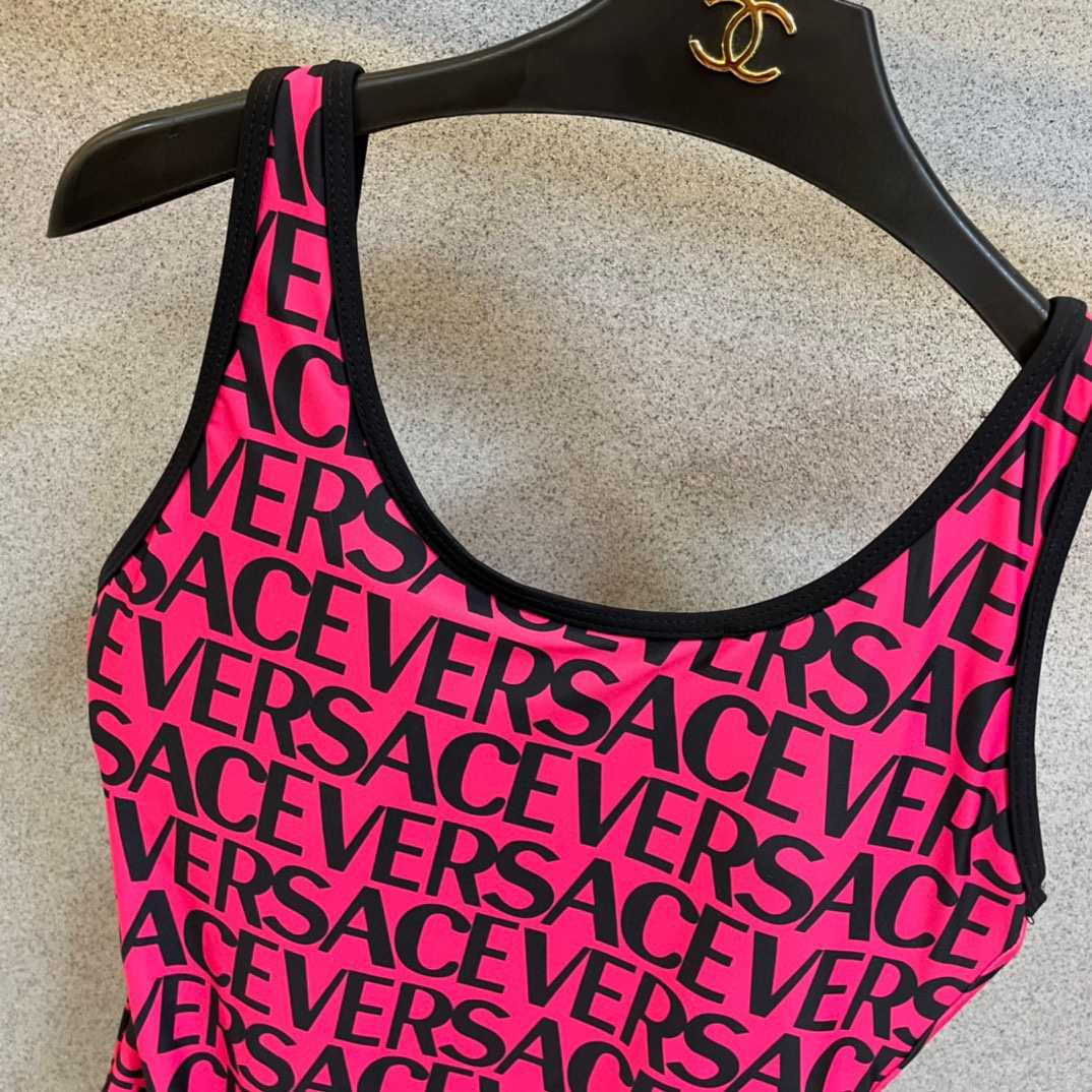 Versace Allover Reversible Swimsuit - PerfectKickZ