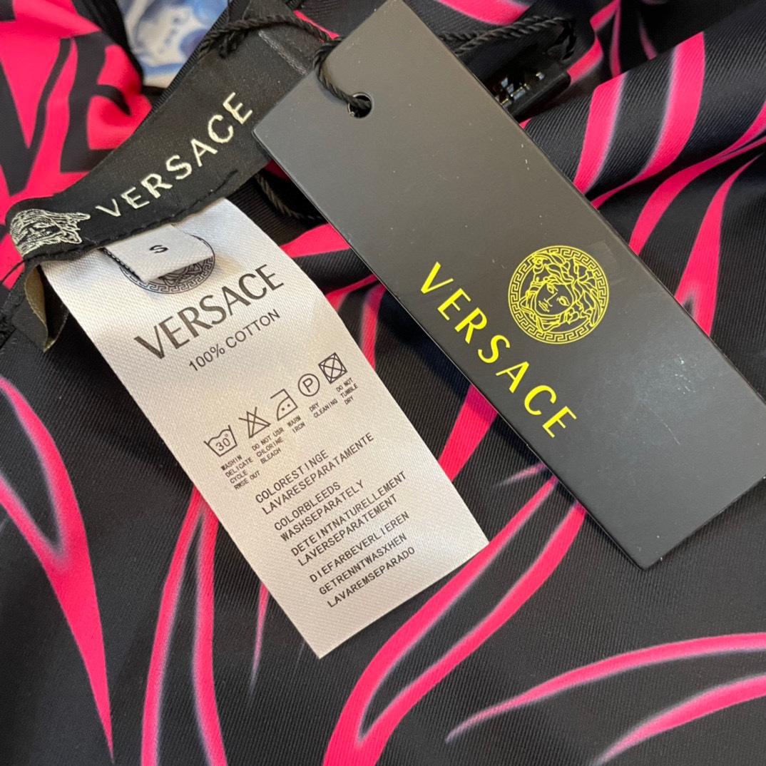 Versace Allover Reversible Swimsuit - PerfectKickZ