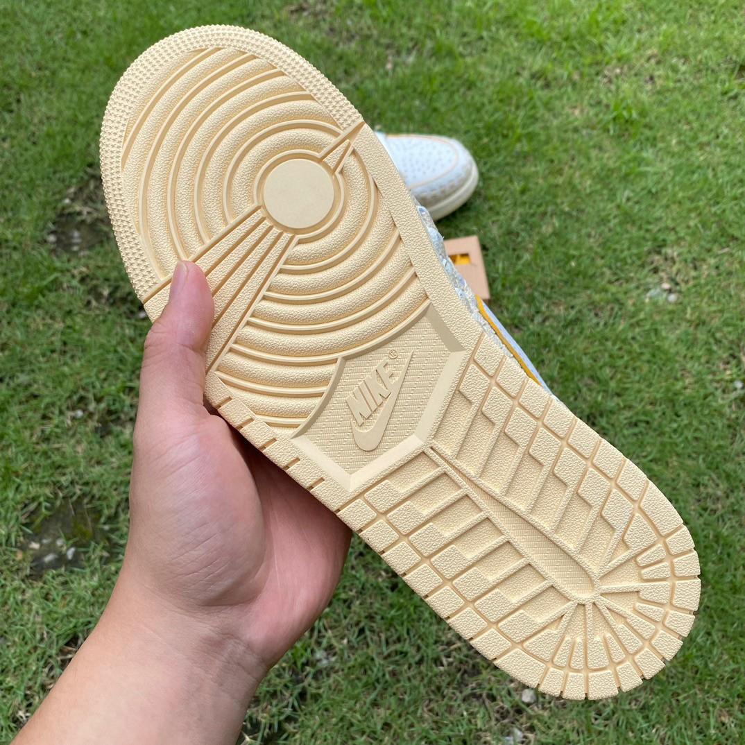 Union x Air Jordan 1 High OG “Woven” Sneaker    FD2565-100 - PerfectKickZ