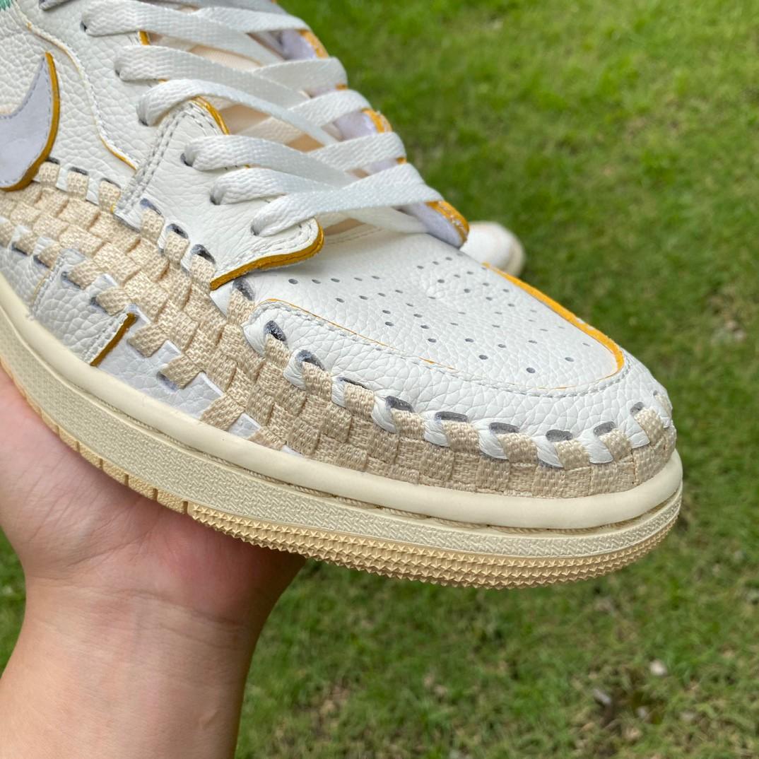 Union x Air Jordan 1 High OG “Woven” Sneaker    FD2565-100 - 
