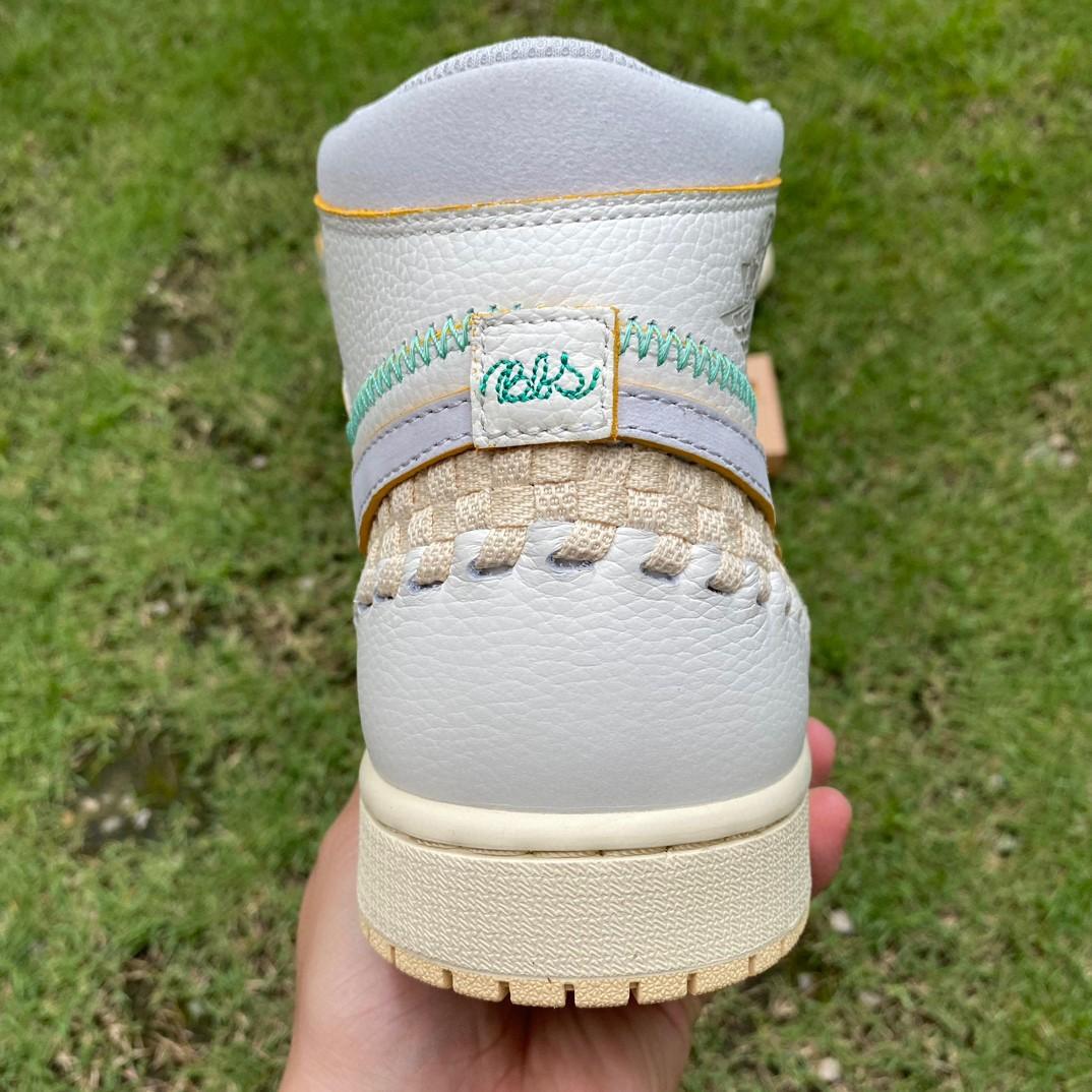 Union x Air Jordan 1 High OG “Woven” Sneaker    FD2565-100 - 