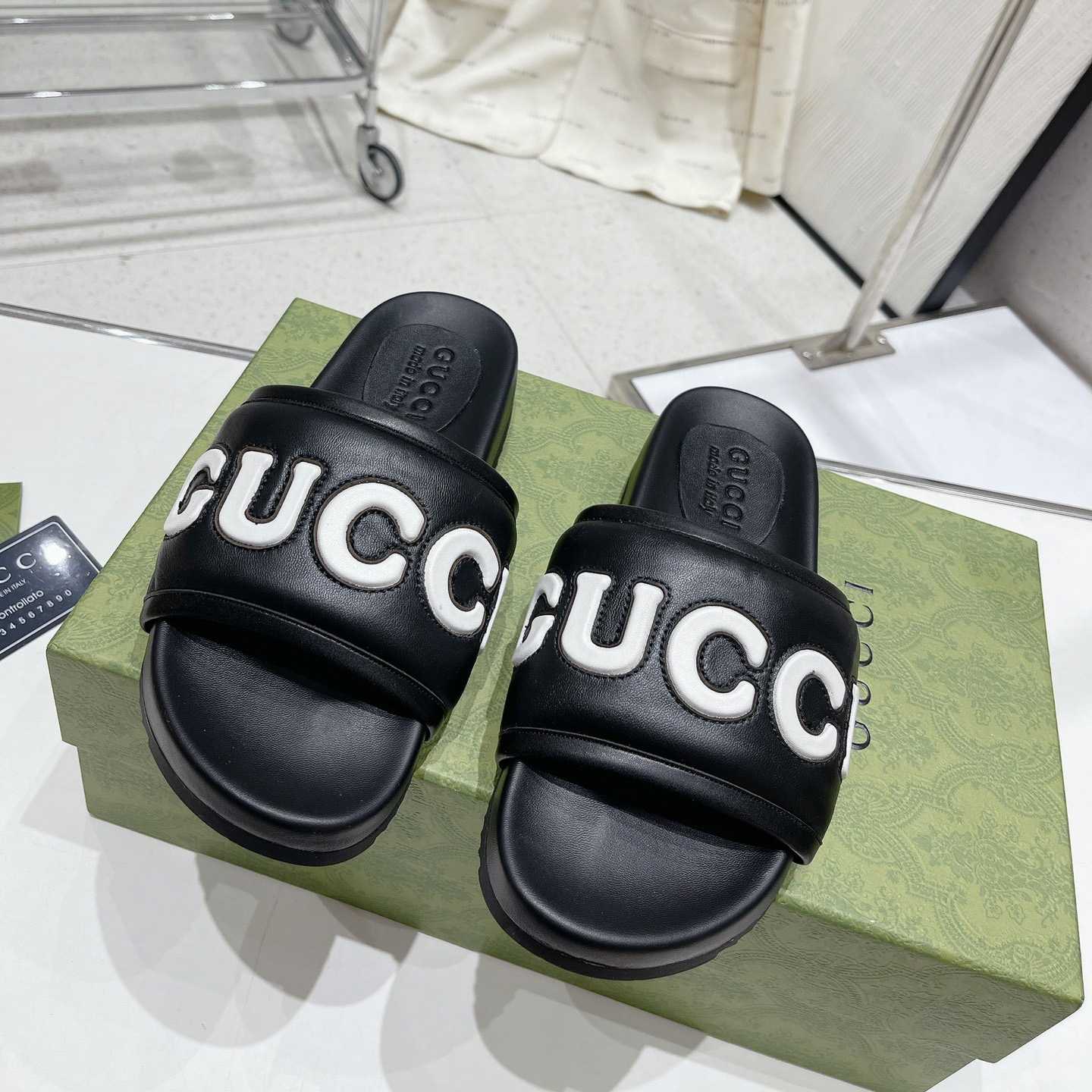 Gucci Slide Sandal  - PerfectKickZ