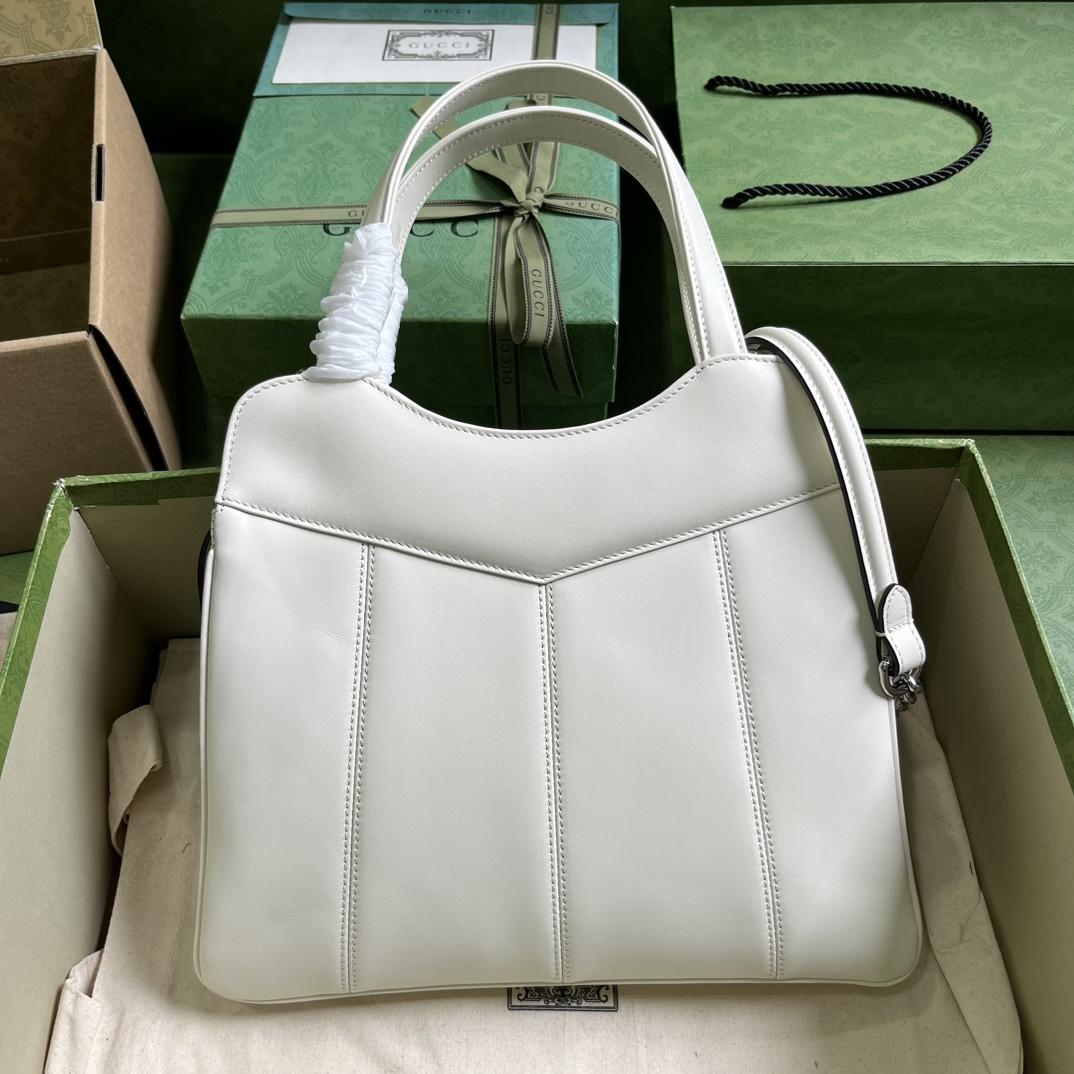 Gucci Petite GG Small Tote Bag (28-21-6.5cm) - PerfectKickZ