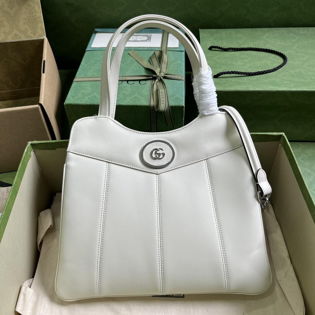 Gucci Petite GG Small Tote Bag (28-21-6.5cm) - PerfectKickZ