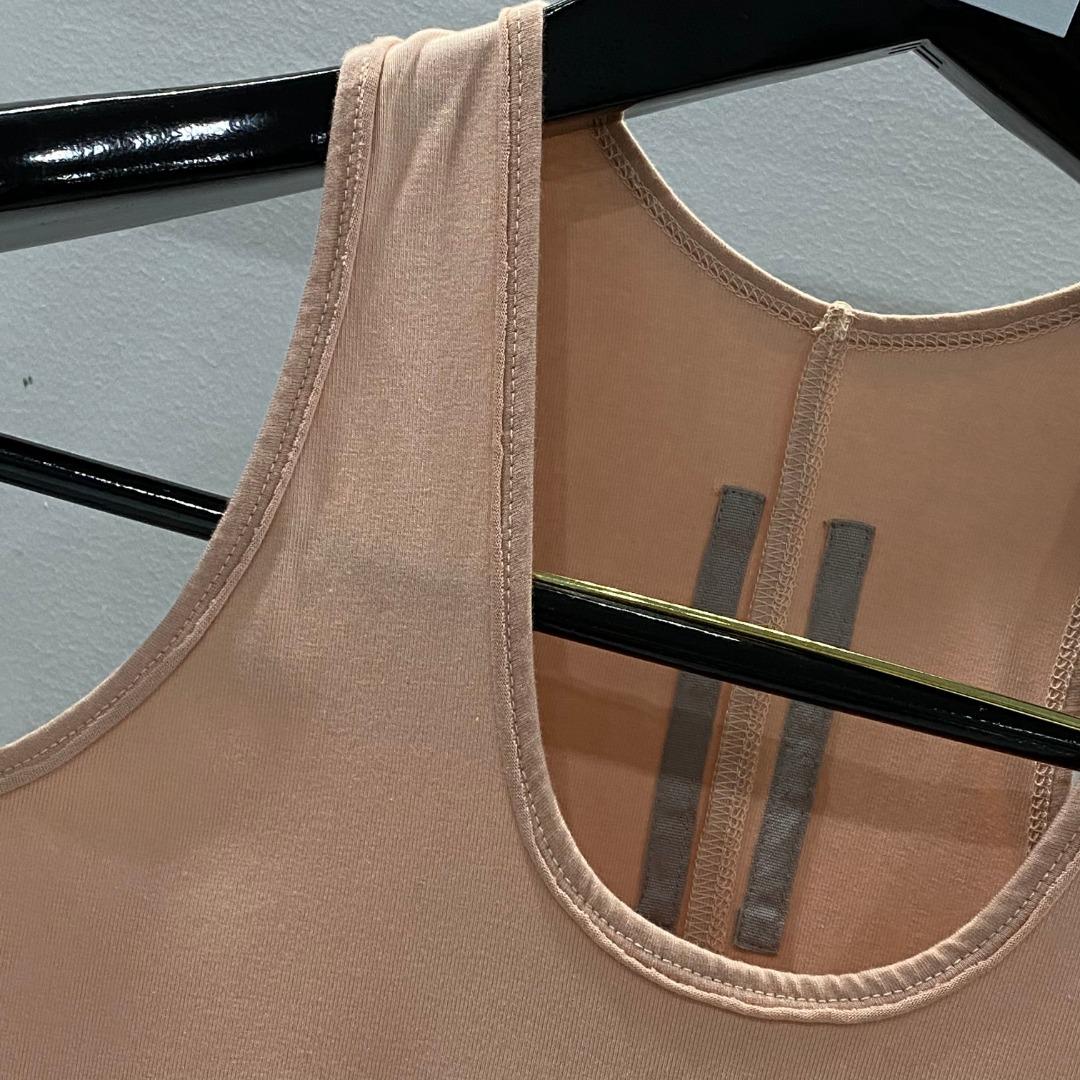 Rick Owens Drkshdw Curved-hem Tank Top - PerfectKickZ