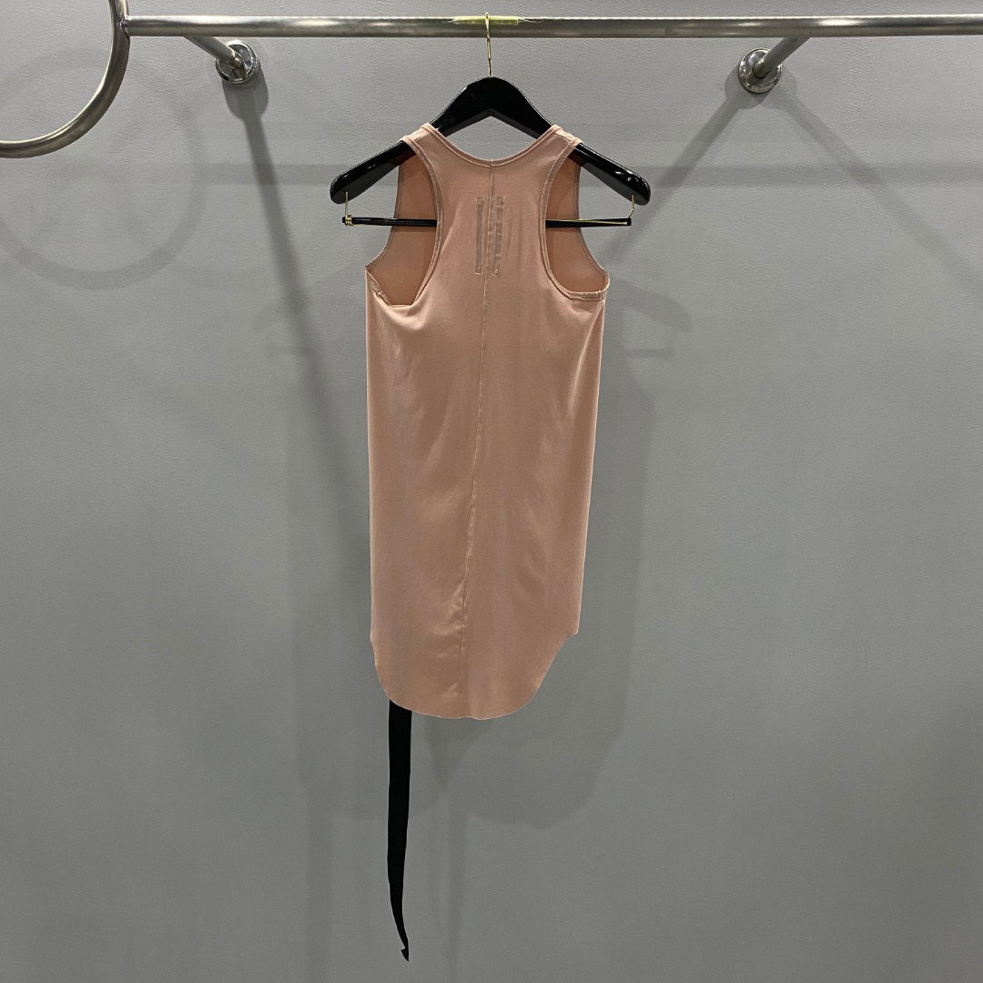 Rick Owens Drkshdw Curved-hem Tank Top - PerfectKickZ