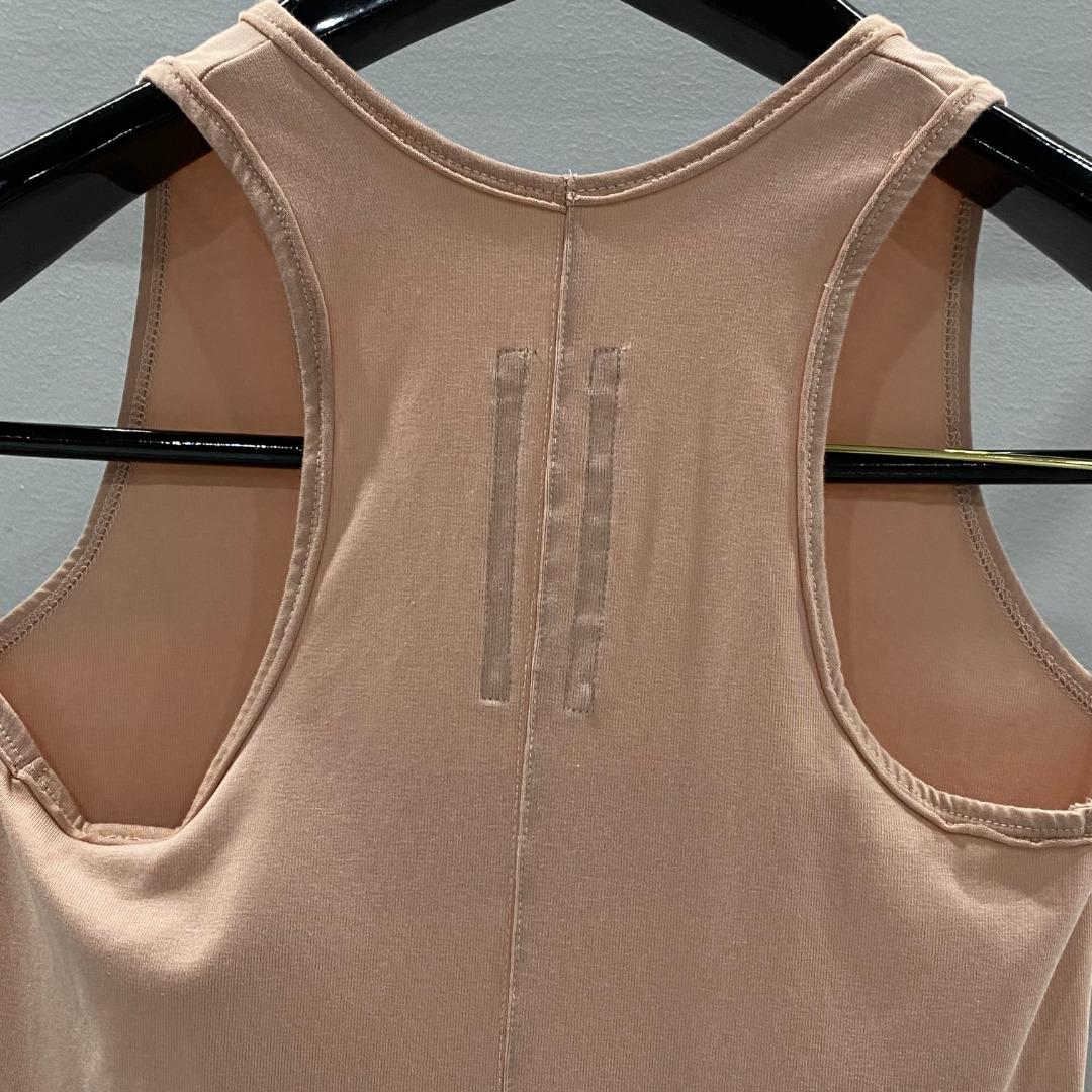 Rick Owens Drkshdw Curved-hem Tank Top - PerfectKickZ