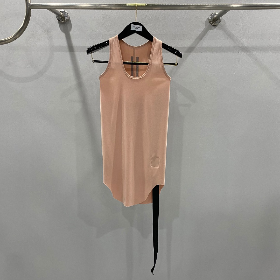 Rick Owens Drkshdw Curved-hem Tank Top - PerfectKickZ