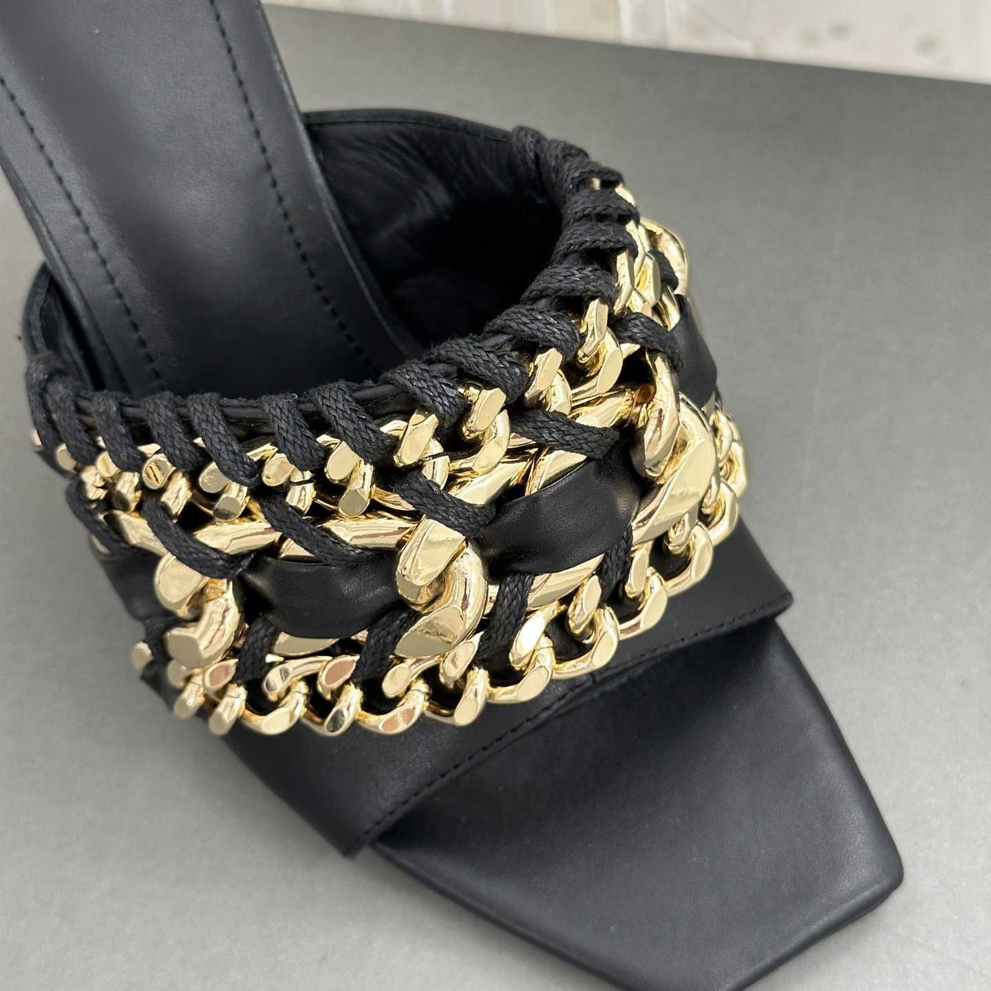 Balmain Chain-link Detail 110mm Pumps - PerfectKickZ