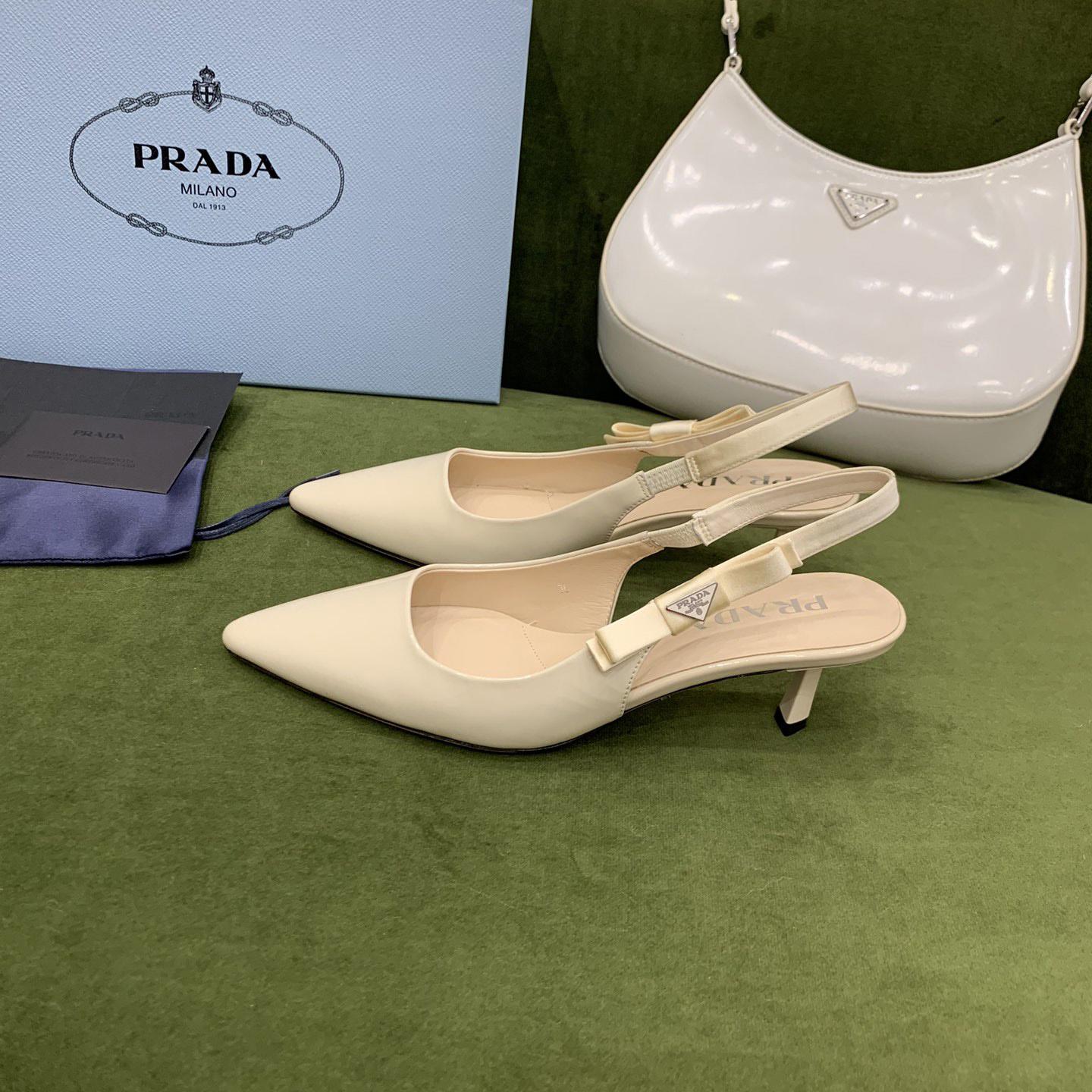 Prada Patent Leather Slingbacks - PerfectKickZ