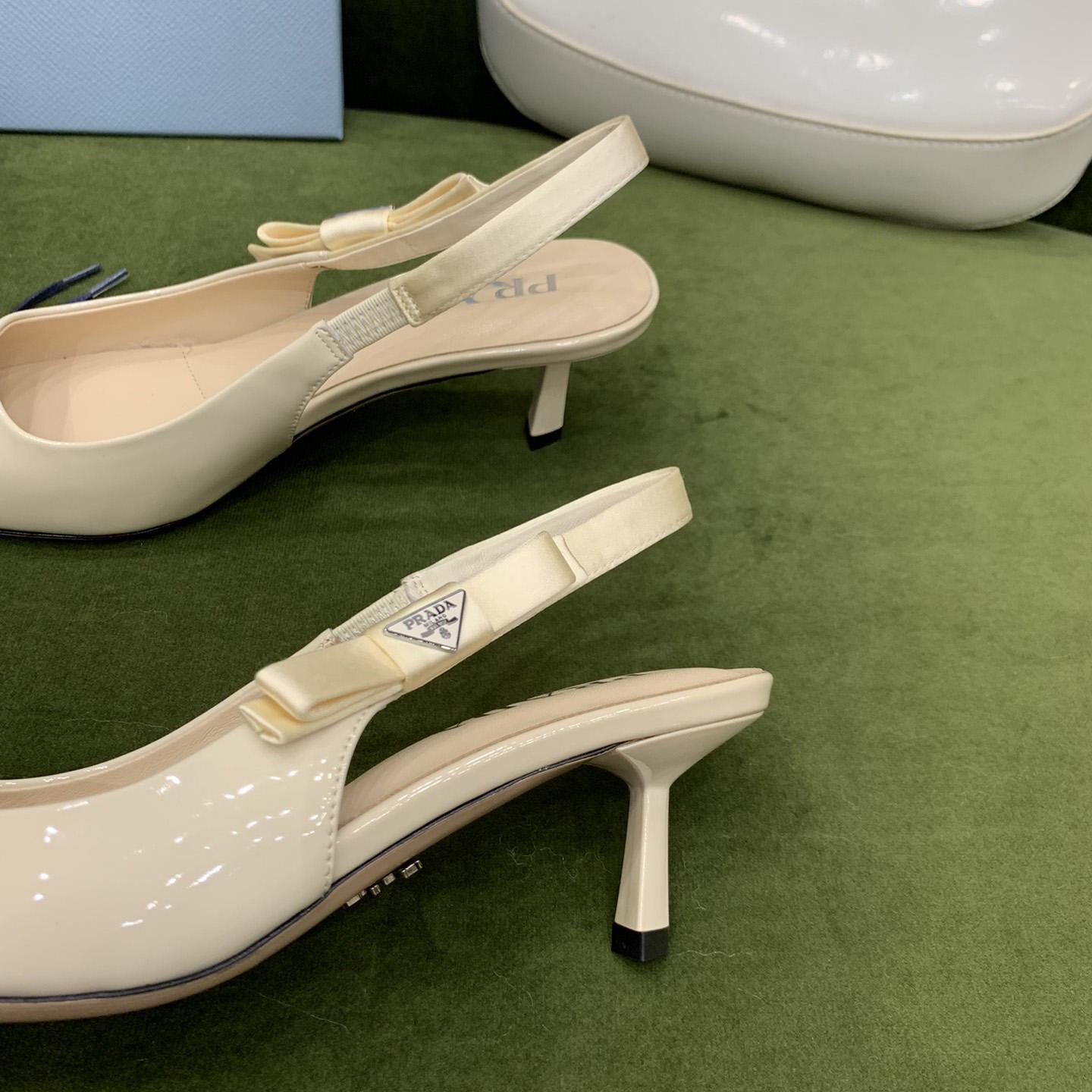Prada Patent Leather Slingbacks - PerfectKickZ