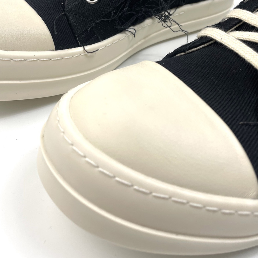 Rick Owens Drkshdw Distressed-effect Low-top Sneakers - PerfectKickZ