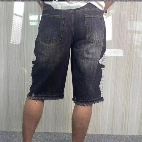 Kapital Skeleton Denim Shorts - PerfectKickZ